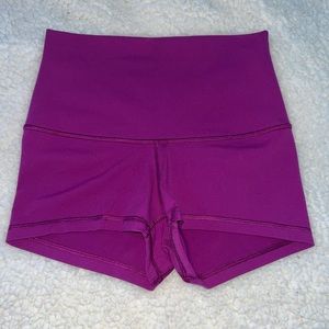 Lululemon wunder train high-rise shorts